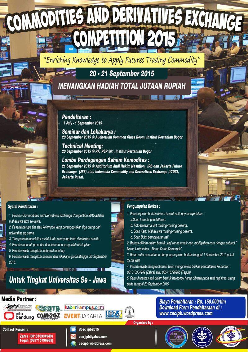 RadioMercuBuana's tweet photo. @CEC_IPB2015 Present Seminar&amp;Workshop For more info 085716278017(Anis) daftar yuk! http://t.co/Ka8ca8FIJm