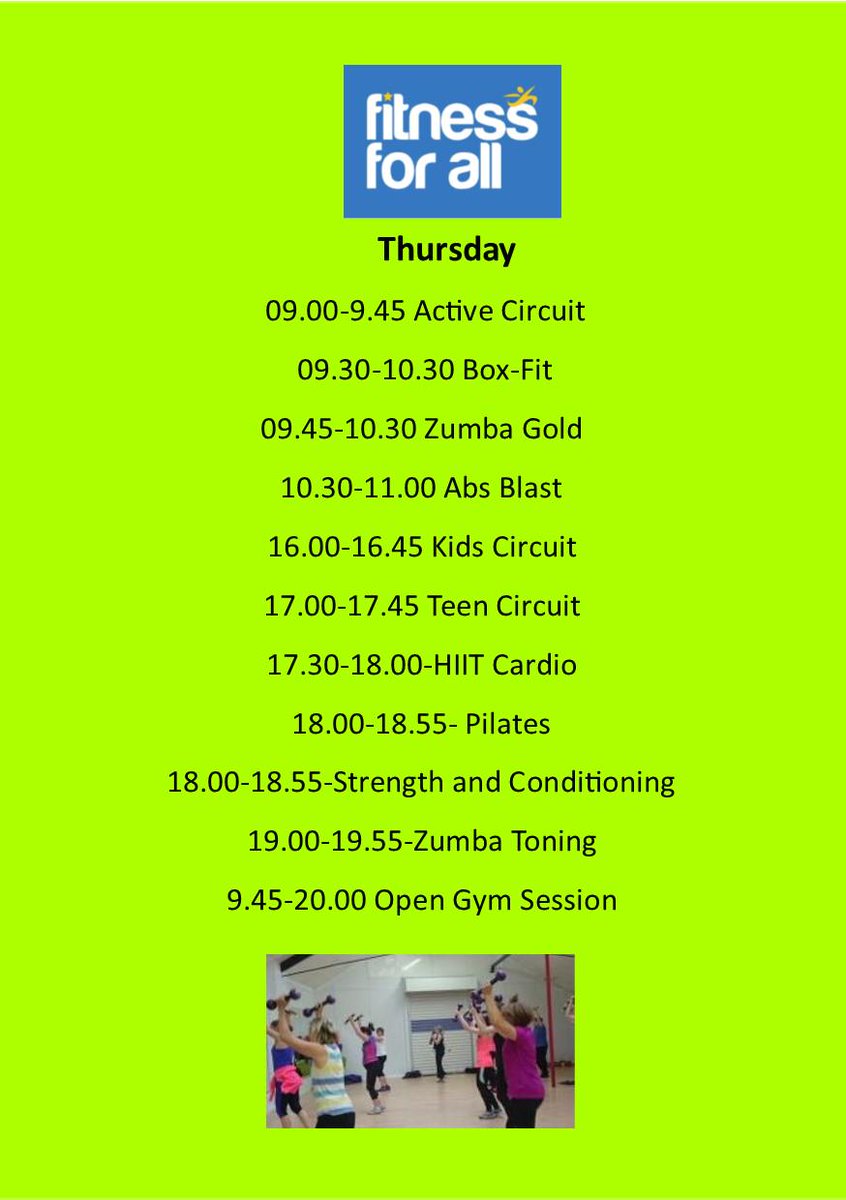 FWoolton's tweet photo. Today we have #ActiveCircuit #Boxfit and #Abs Blast all on this Morning!
 http://t.co/fFCDZ62oJj http://t.co/Q11PR8YDzq