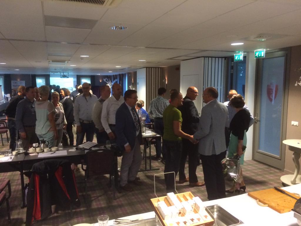 Bijzonder moment! Onze #aannemer Gerard #Aalten is vandaag 40 jaar getrouwd! Proficiat!