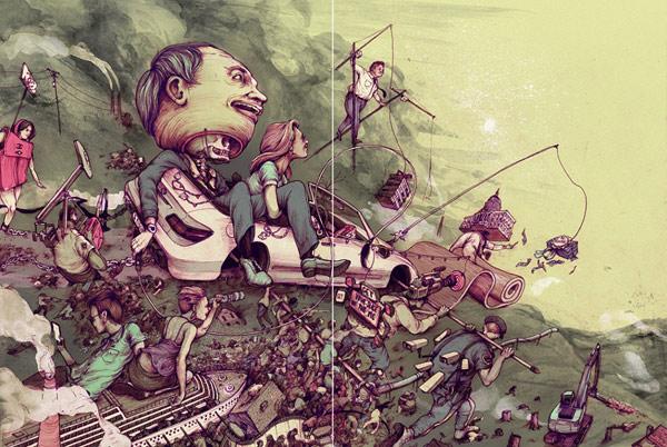 More sketches and finished drawings by artist Pat Perry booo.ms/pat-perry