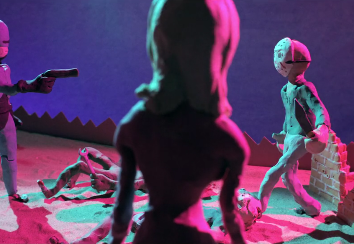 alifecurated's tweet photo. Discover @GUNSHIPMUSIC - Tech Noir - a #claymotion #musicvideo  http://t.co/xvMn2W4ocz  #TrackOfTheDay http://t.co/3IfLwEZpaj