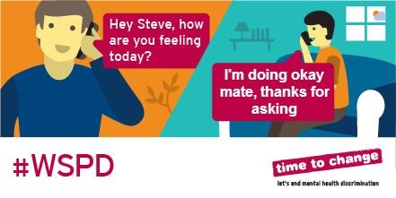 Today is World Suicide Prevention Day. We can all do small things to break the silence around mental health #WSPD