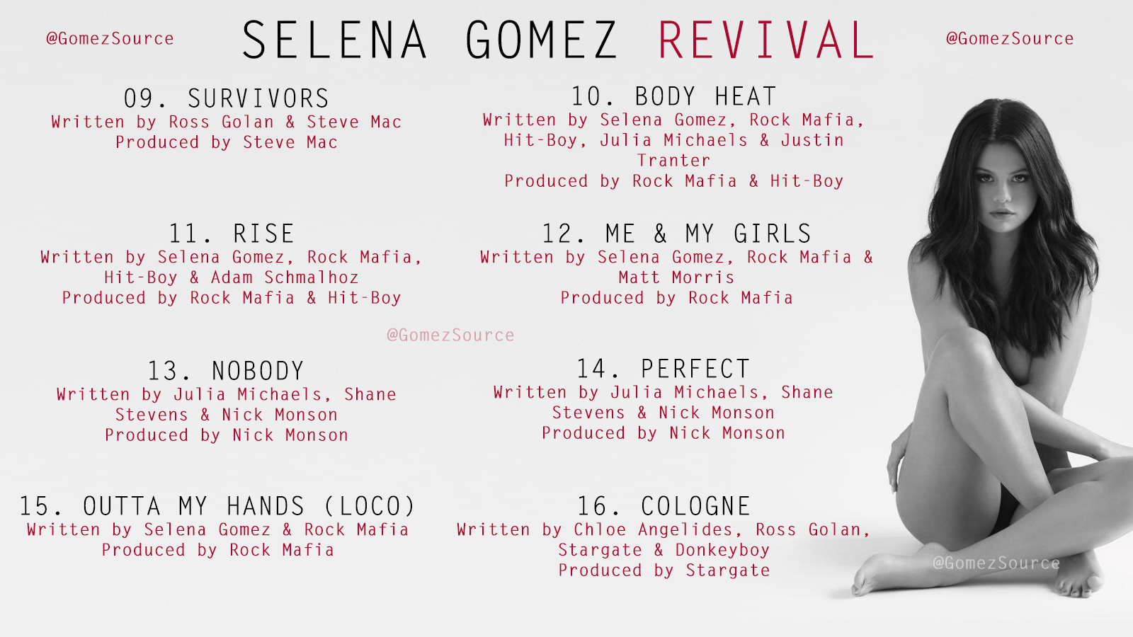 Слова песни селен селен. Selena Gomez Revival. Selena Gomez - Revival 2015.