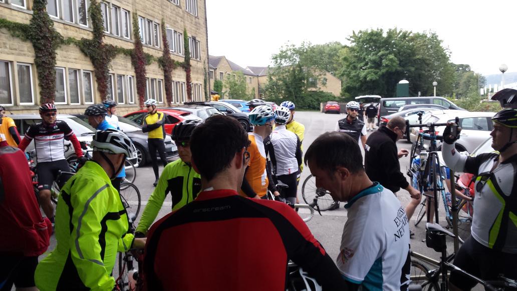 Off for another 80 mile day round the Tour de Yorkshire course. Me thinks there might be some more hills