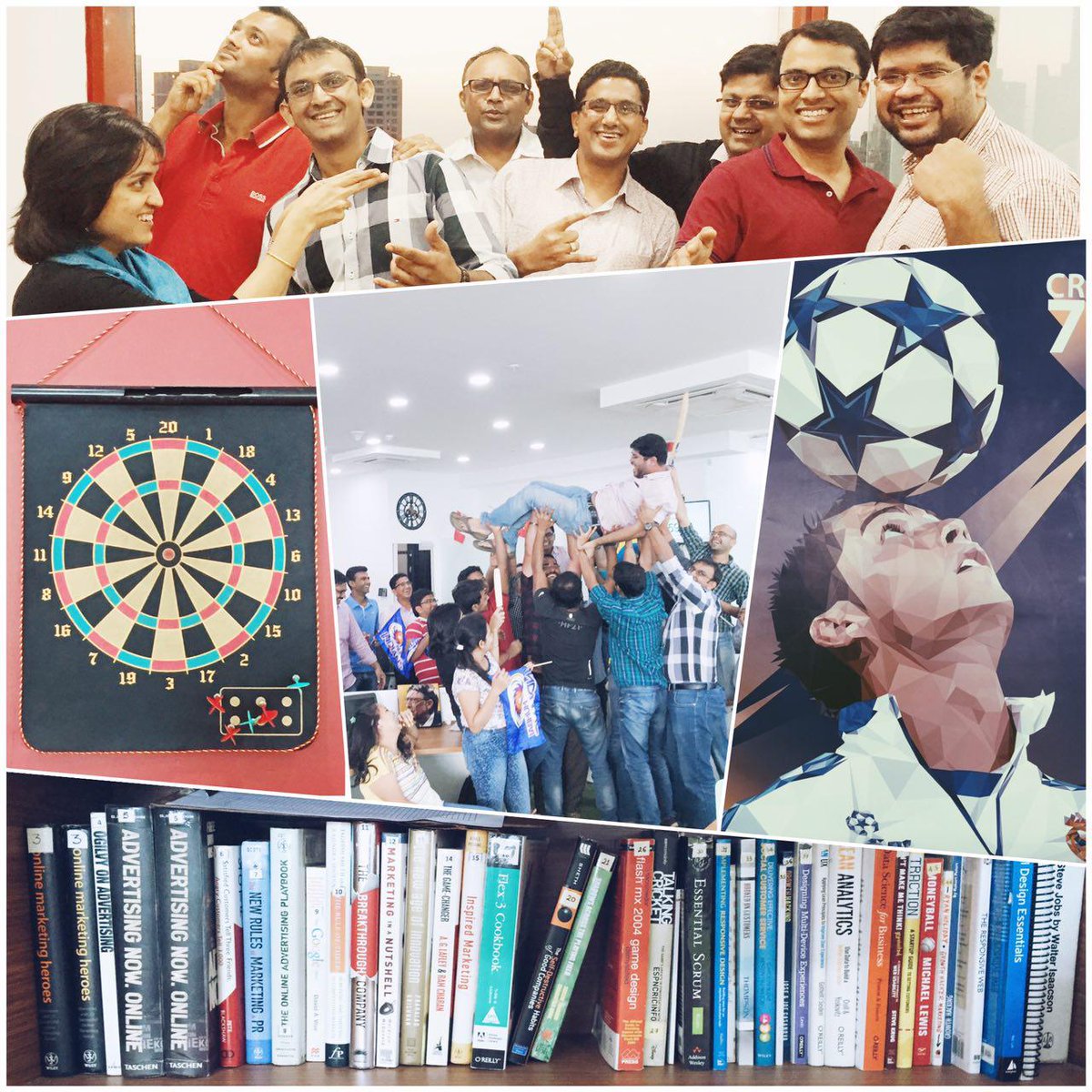 #NowProfiling the wacky sports enthusiasts at <a href="/Dream11/">Dream11</a>! A #SuperWorkPlace where you bat nothing but fours and sixes!