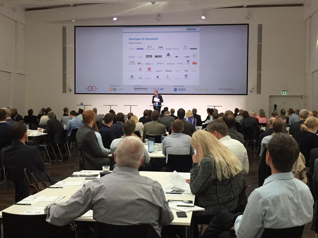 SBligaard's tweet photo. The Finance IT Day 2015 @CFIRDK @di_itek #fitd15 #fintech #fintechfuturecph http://t.co/VXvA2P4WYN