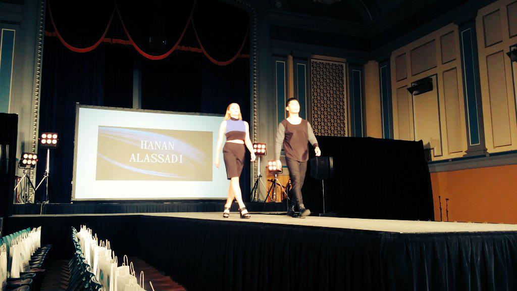 MissSahni's tweet photo. Dress rehearsals....looking great! LOVING Hanan Alassadi already! #EFG2015 #fashiongala #excited #Melbourne http://t.co/4fLrPxnP6i