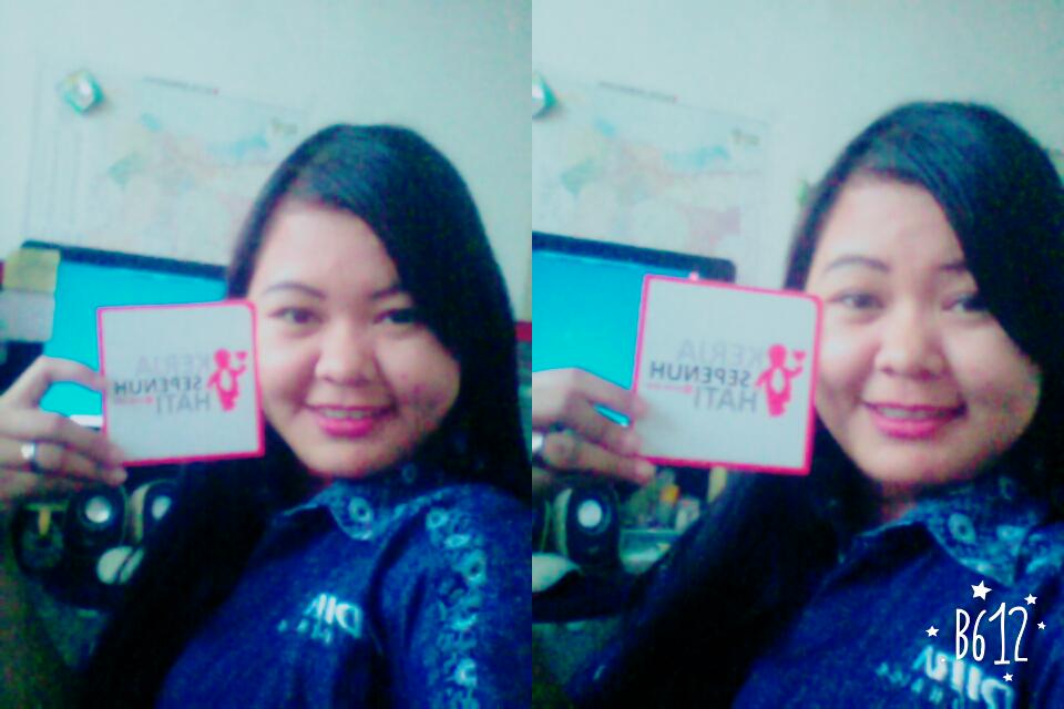 Kezshyaa's tweet photo. #CustomerDay #YamahaSS #KerjaSepenuhHati #NextLevelInWork Aku dan OCBC NISP ku di tempat kerja @bankocbcnisp http://t.co/Y2q7QHHpX4