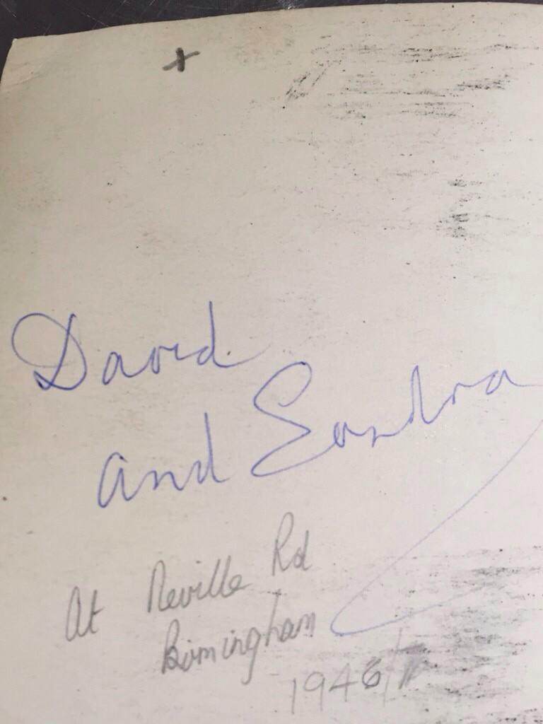 A passenger left this 1946 pic at security in T1 yest. We're trying to find its owner. Please help with a RT.