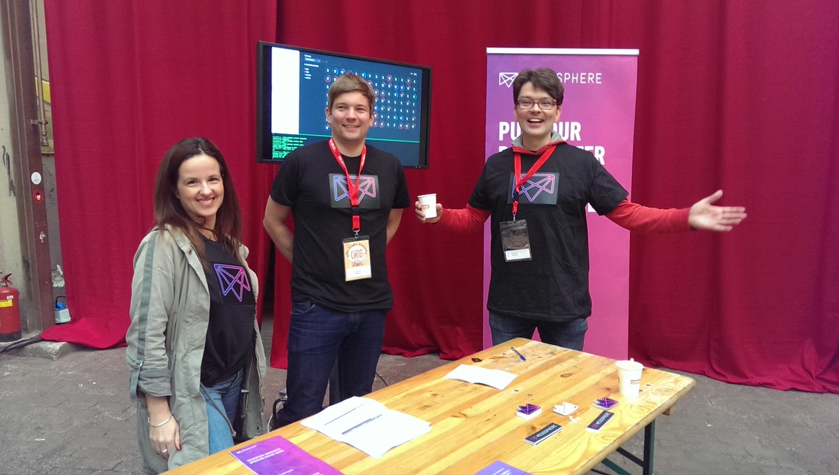 mhausenblas's tweet image. Come to our @mesosphere booth at @softwarecircus and talk with our crew!
#dcos #programmableinfrastructure