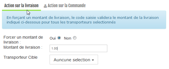 PixadMedia's tweet photo. [Ecommerce Solution] Nouvelle fonction de ciblage de réduction = Forcer le montant de la livraison par transporteur http://t.co/ic99GtXGhJ