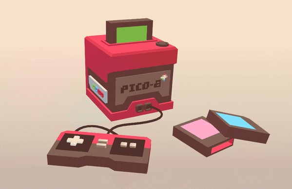 pico8console's tweet photo. #Pico8 console design by @bitmOO http://t.co/9Gjc75AIKW