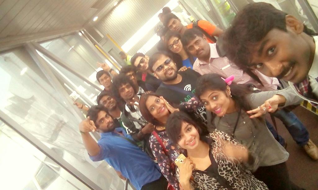 vijaytelevision's tweet photo. Here we are #KL..! GET READY TO WITNESS #Jodi #GrandFinale! http://t.co/AEBgz98Hhn