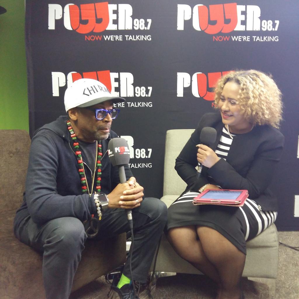 Powerfm987's tweet image. Coming up at 11h30. Our interview with @SpikeLee! Don&apos;t miss this!  #DigitalEdge2015 #POWERTalk @imanrappetti
