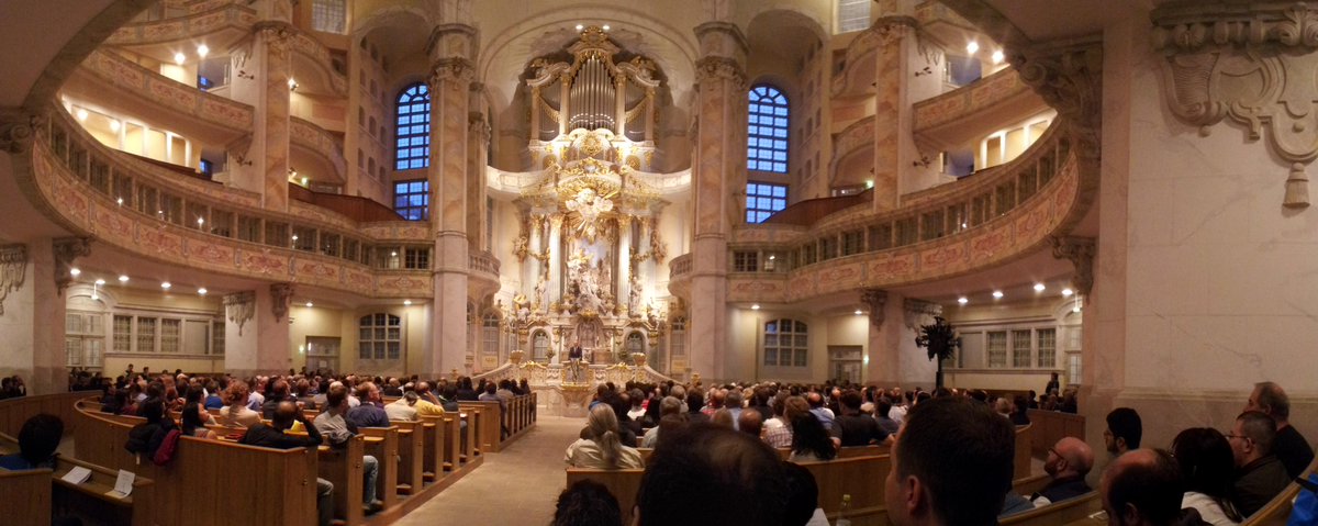 Impression from the reviewers reception <a href="/Interspeech2015/">Interspeech2015</a> #Frauenkirche