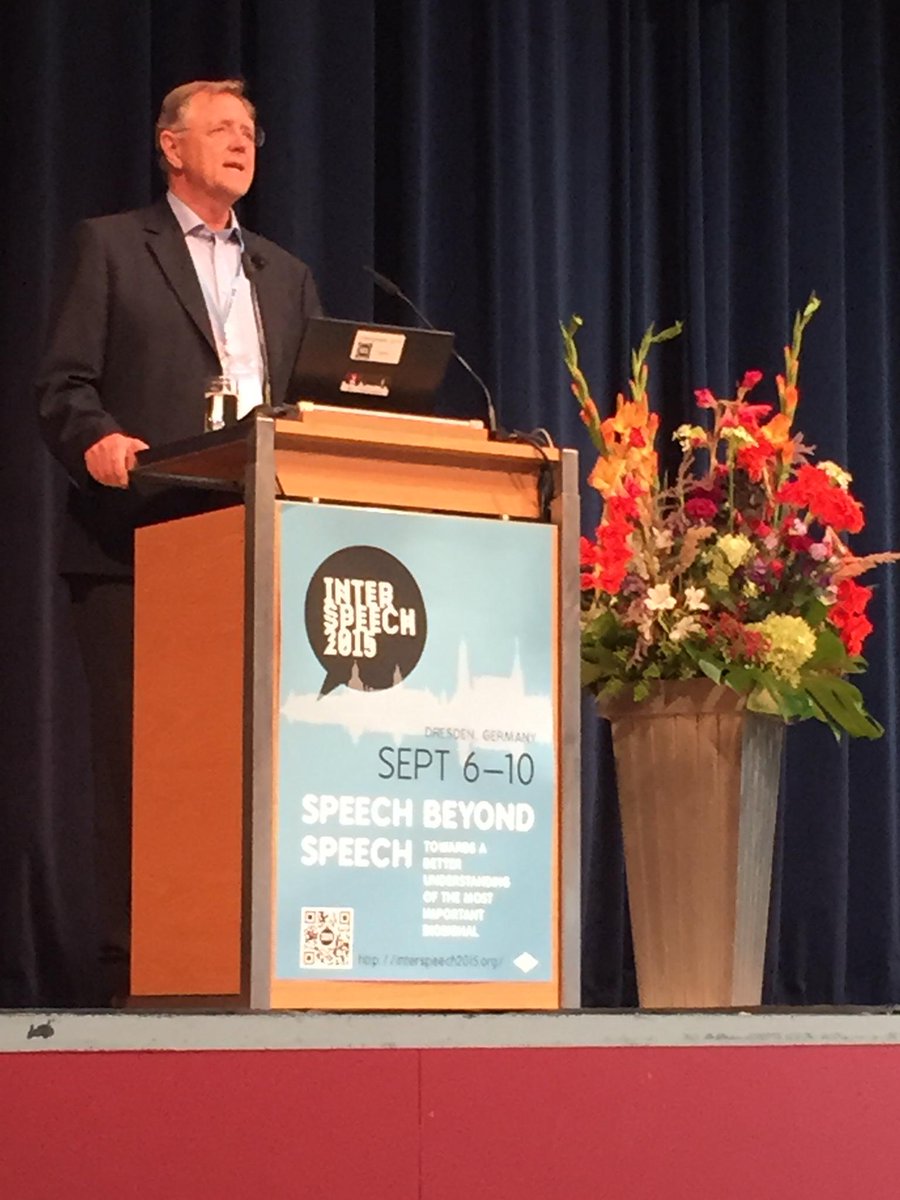 Today’s keynote at <a href="/Interspeech2015/">Interspeech2015</a> is from Klaus Scherer on the role of affective power in speech