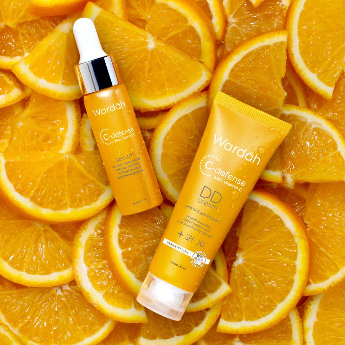 Wardah Cosmetics on Twitter: "Wardah C-Defense Serum dan DD Cream untuk