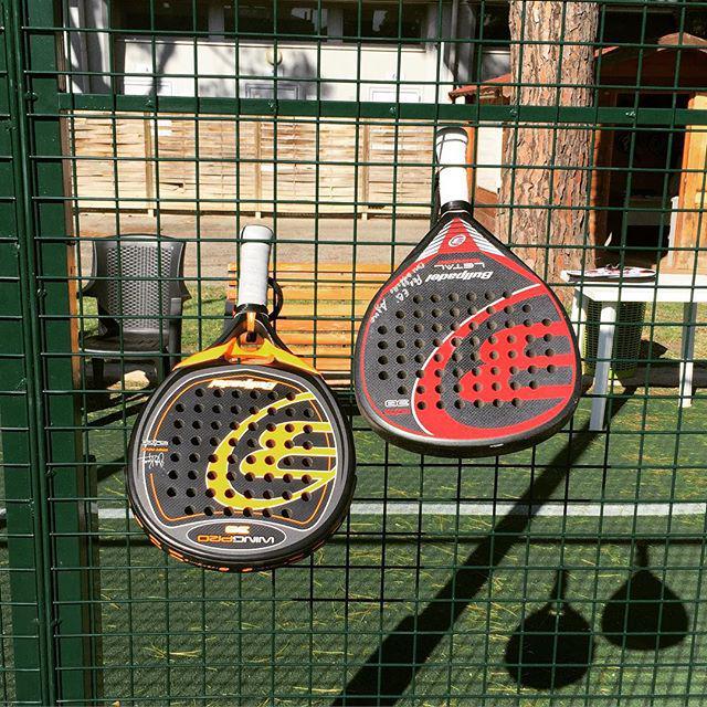 Goodmorning padelovers💓💓 @flaminiabarosinijewellery #perfectmorning #padel #padelitalia #salariasportvillage #frien…