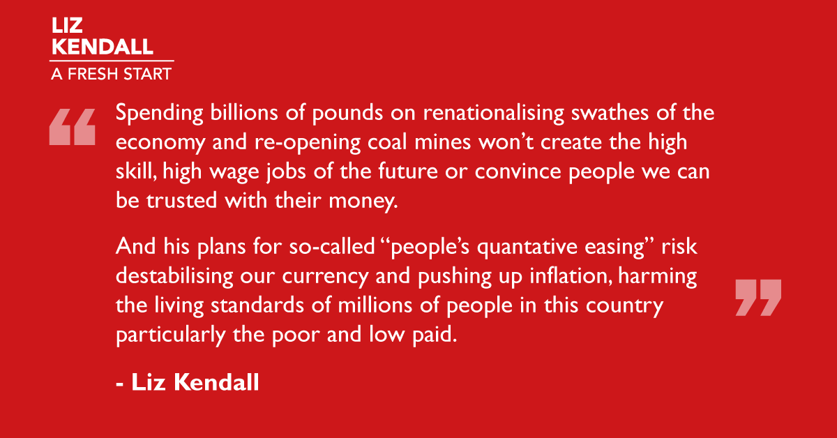 Spending billions on renationalisation won't create high skill, high wage jobs or win back public trust on economy