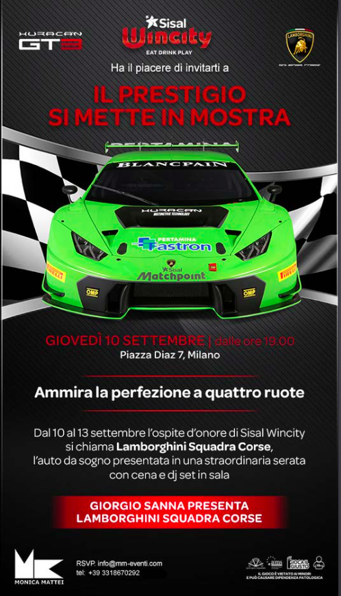daria_sasanelli's tweet photo. #24prandevents #invitationonly #lamborghini #milano #cocktailparty #party
Tonight @ Piazza Diaz 7 - Free Entry http://t.co/dnsYqamNyU