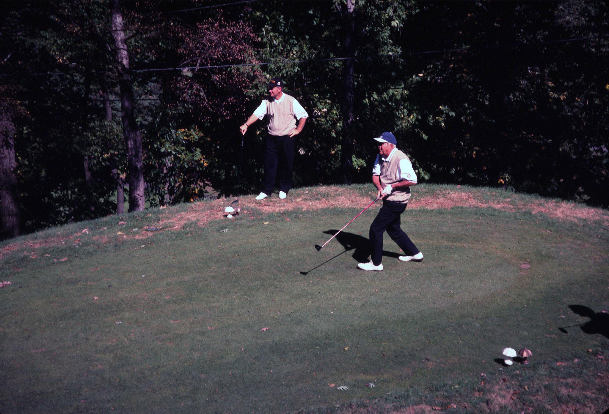 Happy Birthday Arnie!
Bob Ford & Arnie playing in one of his final Palmer Cups
2015 Matches  