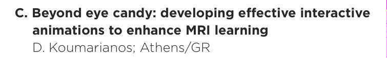 tsiochris6's tweet photo. @dikoum3 Congratulations for you upcoming presentation on #ECR2016 #MRI http://t.co/bdbg76TDwQ