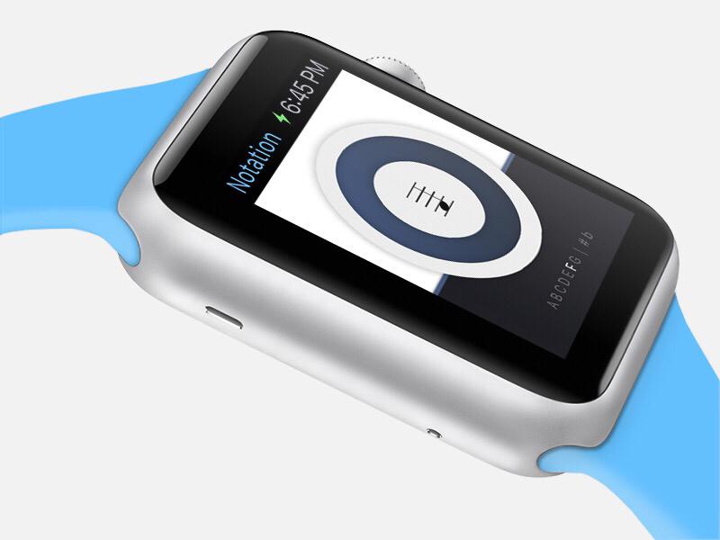 NotationApp's tweet image. Get Notation on your Apple Watch and enjoy audio to musical score conversion right on your wrist!