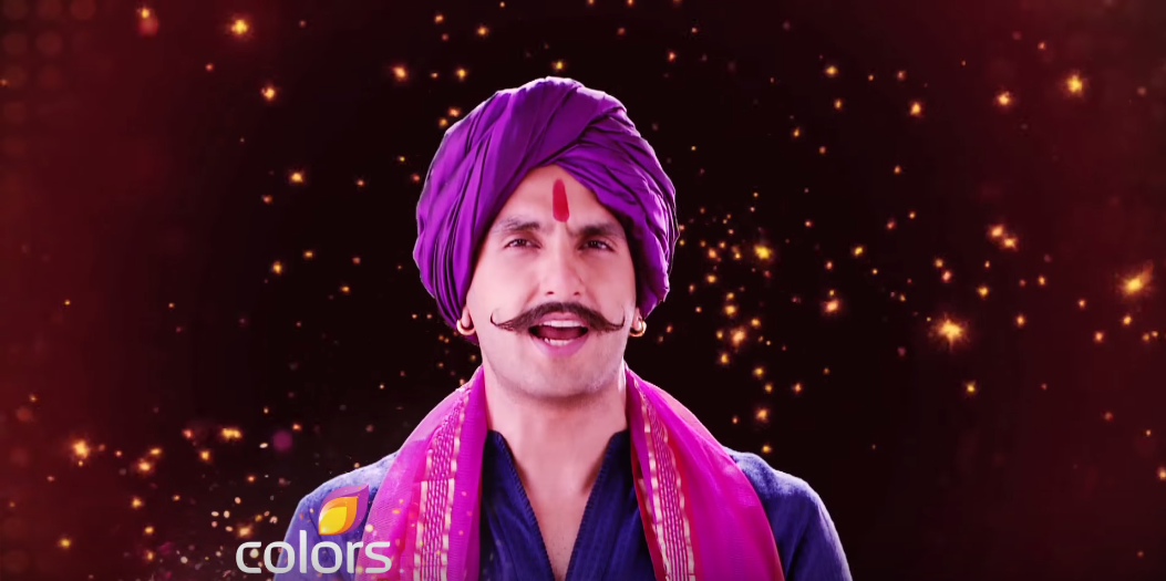 RanveermovieFC's tweet photo. Join our Bajirao Ranveer Singh this Ganesh Chaturthi on Colors TV's Udaan! #BajiraoMastani http://t.co/PWTC9LQhAs