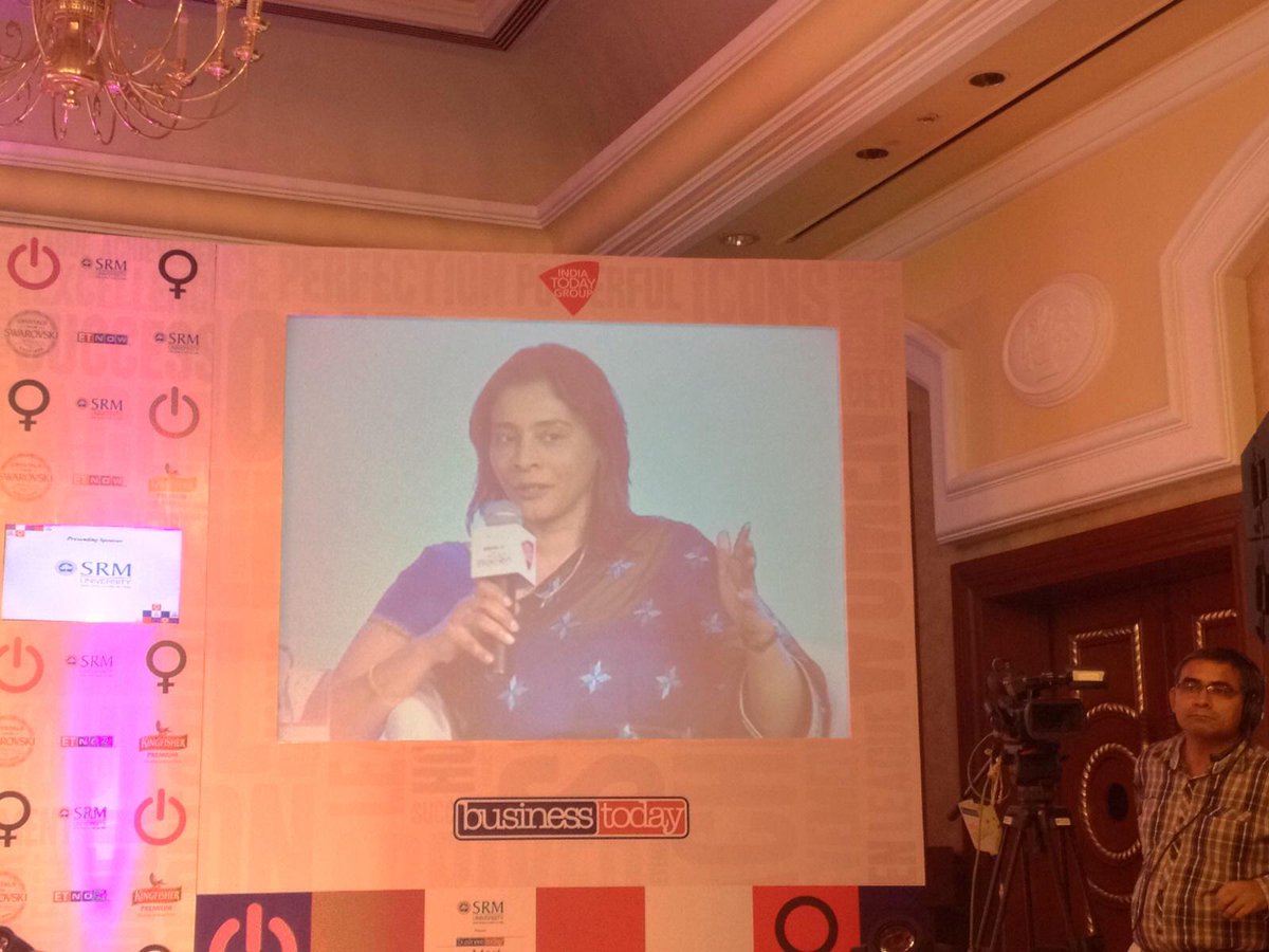 CapgeminiIndia's tweet photo. It's always better for a talented woman to come back after a break rather than the org. losing her - Aruna Jayanthi http://t.co/KIgv6xhHGY
