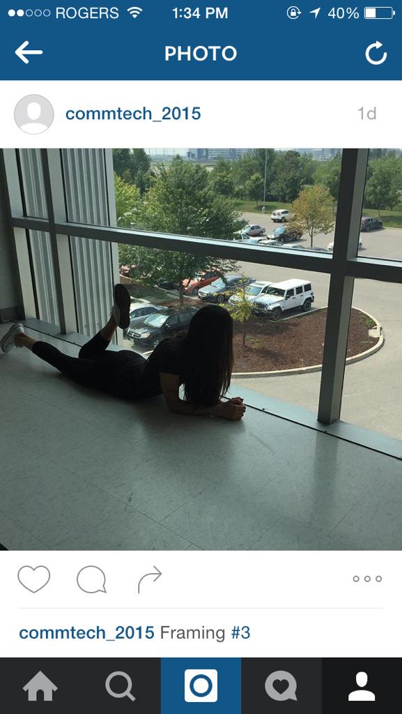 commtech_2015's tweet image. Framing shots