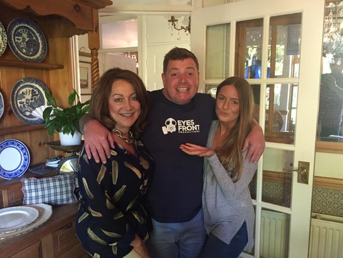 #filming with these two #glamorous #gals #forbiddenmoviemargate <a href="/Hannahwise21/">Hannah Wise</a>