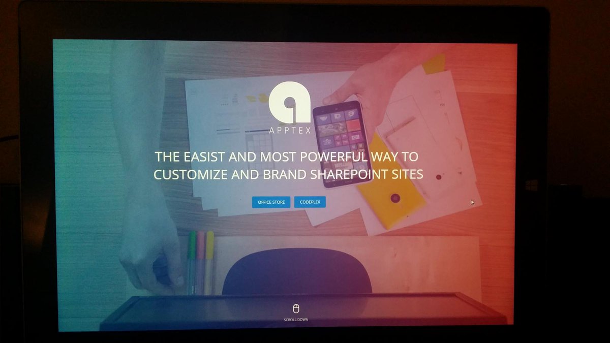 MuShannak's tweet photo. Excited to be launching #Apptex web site
@spapptex #SharePoint http://t.co/yZyOBYIUTx