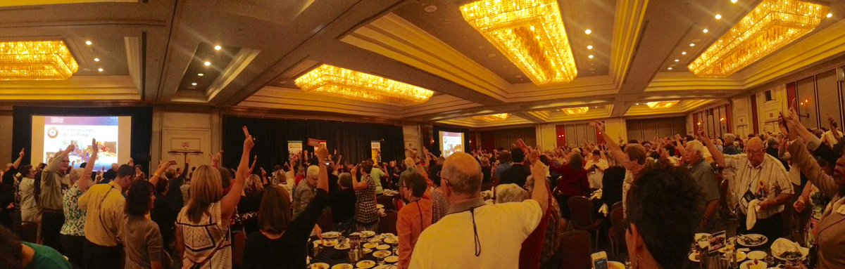 GensUnited's tweet photo. Our Proj. Mgr. Emily is @ the 50th Anniv Celeb for the Foster Grandparent Program! #seniorcorps2015 http://t.co/mDvinT6Lli