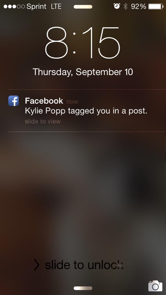 Madillew's tweet photo. One of the scariest notifications known to madillew... Usually an overweight man in the pic... http://t.co/pTkram5dud