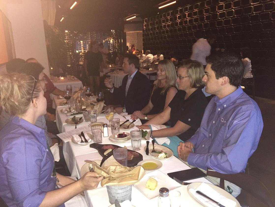 lharringtonnl's tweet image. .@lyntonweb thanks for spending time with us at dinner!  Enjoy rest of #inbound15. @scribesoft #scribevibe