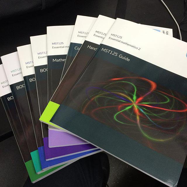 The books have arrived! #oustudents #maths #engineeringdegree