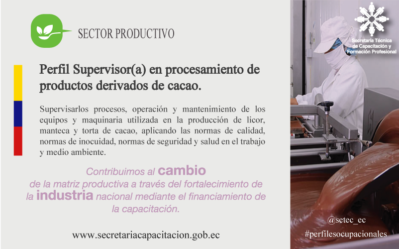 setec_ec's tweet photo. Perfiles ocupacionales alineados al cambio de la matriz productiva.
http://t.co/JemBX7Wfyy http://t.co/mfAT9VV9uQ