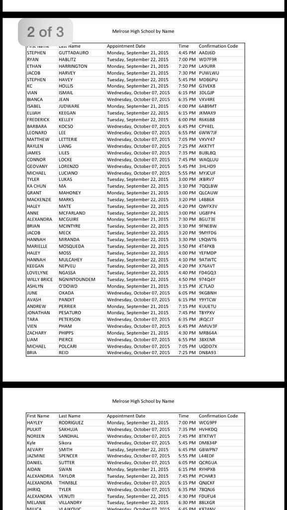 2016yearbookMHS's tweet photo. Senior picture dates, times and confirmation codes!! http://t.co/iWozqWVgxx
