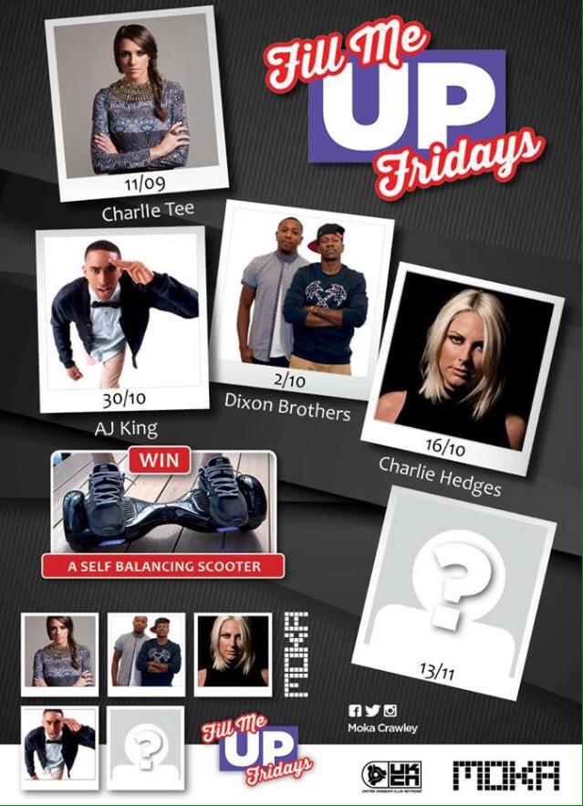 mokacrawley's tweet photo. Catch @CharlieTeeDJ on #KissFM right now. So excited to have you in tomorrow night!
#5DJs
#5Stamps
#1Prize http://t.co/hOhTI94dXk