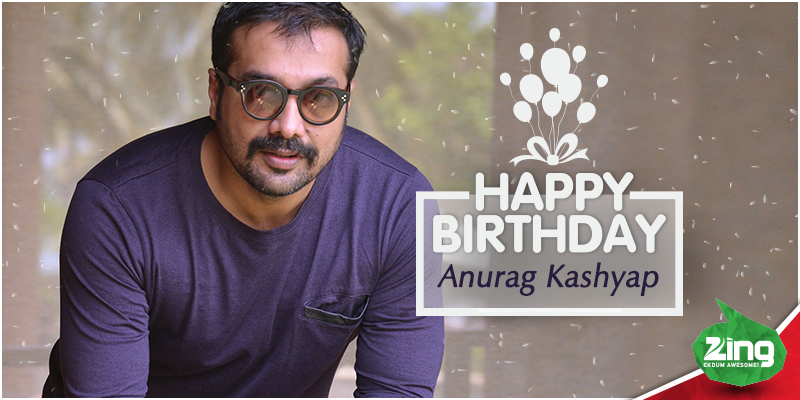 Here\s wishing the maverick director and writer, Anurag Kashyap a very Happy Birthday! 