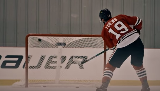 suntimes_sports's tweet photo. WATCH: Jonathan Toews performs ridiculous trick shot with a water bottle. http://t.co/XyMmWpU7OL http://t.co/LKKAG4uODd