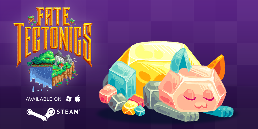 fatetectonics's tweet image. No catnaps this weekend! Make &amp;amp; break worlds under the Fates' gaze. 15% off during launch week store.steampowered.com/app/379530/