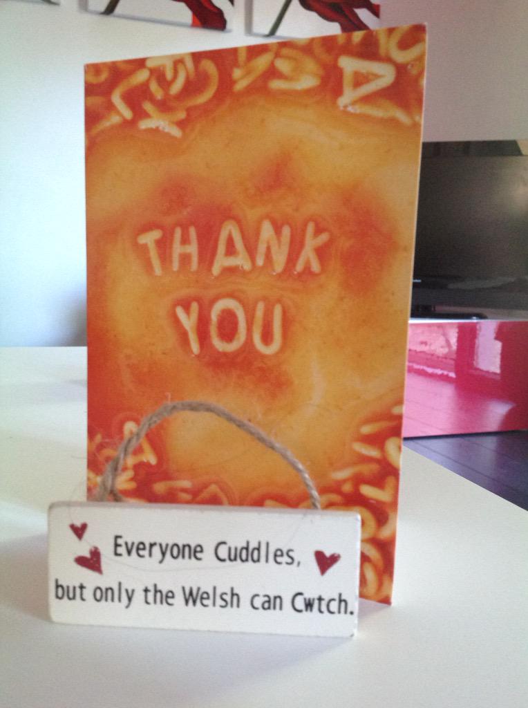 cwtchcaravans's tweet photo. We have been blessed with fab guests throughout our first summer and gifts too. What more could we ask for?! :-) xx http://t.co/kNveGhOr9R