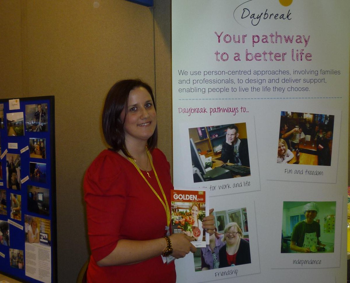 goldenguideNE's tweet photo. And also .@DisabilityNorth #DNEX2015 it was good to find out more about .@ILoveDaybreak and .@RNID So much energy! http://t.co/wJeMlGUATI