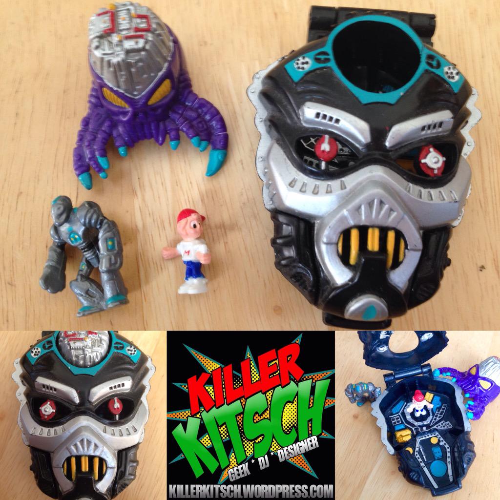 Horror Heads Droid Invader Incomplete Bluebird Toys 1992 Details about   Mighty Max 