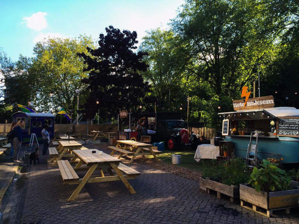 Makkelijk happie halen? De Eettuin heeft Mr. Brasa, Hete Bliksem en Louisiana Canteen over de vloer = lekkerrrr!