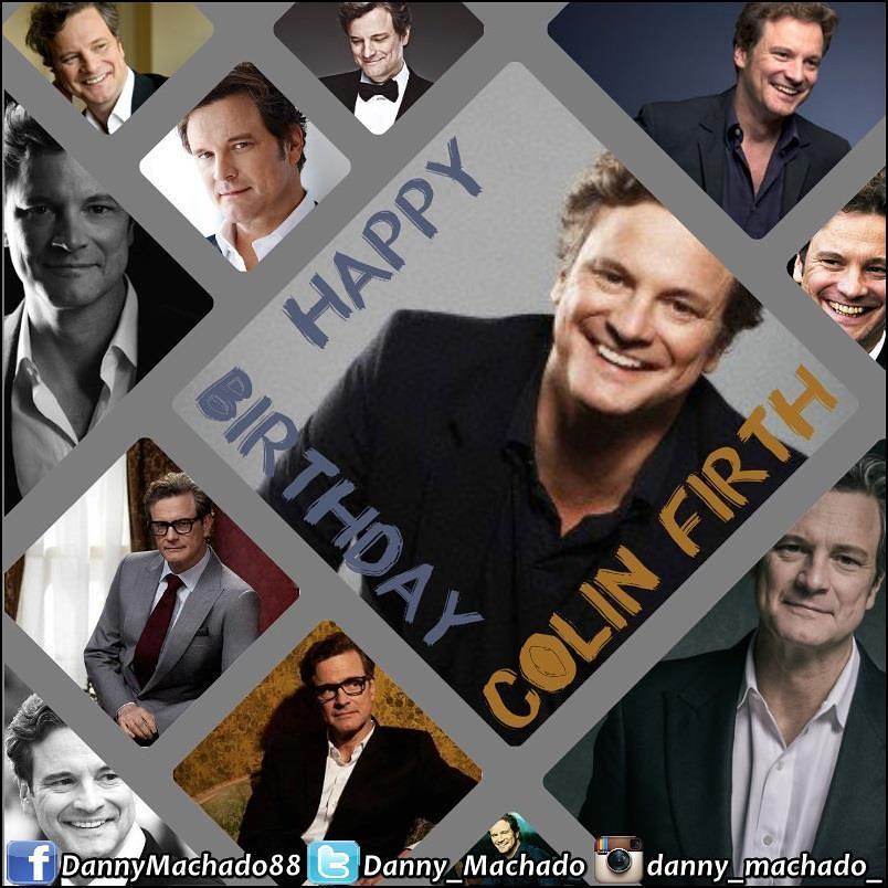 \" Happy 55th Birthday Colin Firth!     I love you so much!        Amo!!!