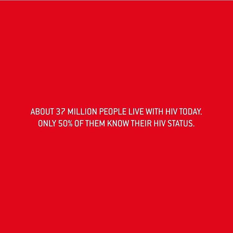 37 mln people live with #hiv, only 50% know their #hivstatus #protesthiv #knowyourstatus @UNAIDS_EECA @SaldanhaVP