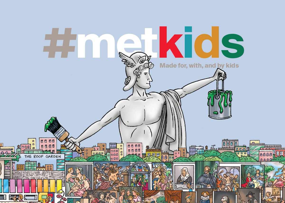 metmuseum's tweet image. #MetKids launches today! This brand new digital feature was made for, with, and by kids. met.org/1Niugz4