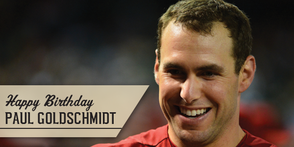 Happy Birthday to Paul Goldschmidt! 